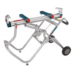 Gravity-Rise Miter Saw Stand with Wheels