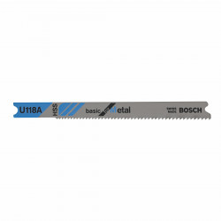 3-1/8 In. 17-24P TPI Basic for Metal U-shank Jig Saw Blades