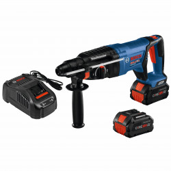 18V EC Brushless SDS-plus® Bulldog™ 1 In. Rotary Hammer Kit with (2) CORE18V 8.0 Ah Performance Batteries