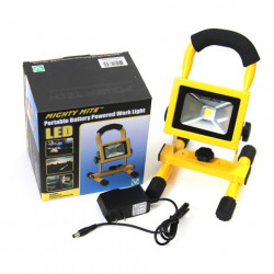 Power Tech Mighty Lite 10 Watt Rechargeable Lithium Ion LED Worklight