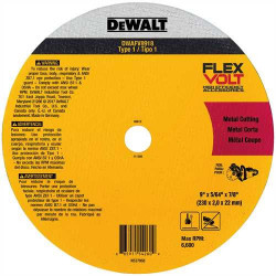 FLEXVOLT(R) Ceramic Metal Cutoff Wheel Type 1