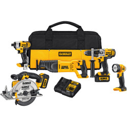 20V MAX Lithium Ion 5-Tool Combo Kit (3.0Ah)