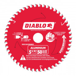 5-3/8 in. x 50 Tooth Aluminum Cutting Saw Blade