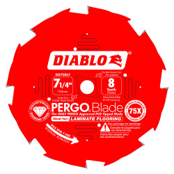 7-1/4 in. x 8 Tooth (PCD) Laminate Flooring PERGOBlade