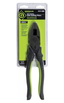 9" Molded Grip High-Leverage Side-Cutting Pliers