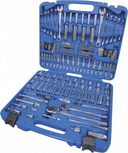 180 PC Chrome Socket Set