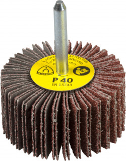 KM 613 small abrasive mops, 3/4 x 3/4 x 1/8 Inch grain 60