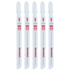 4' 8TPI T-Shank Metal Cutting Bi-Metal Jig Saw Blades 5PK