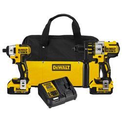 2 Tool Combo Kit Brushless XR™ - 20V Max Li-Ion / DCK296M2
