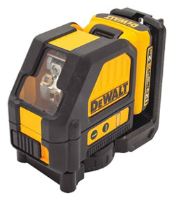 Laser Level - Cross Lines - Green - 12V Li-Ion / DW088LG