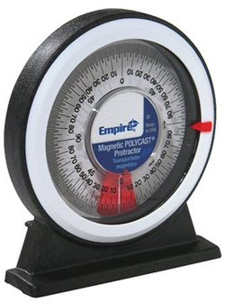 Protractor - Magnetic - Polycast / 36