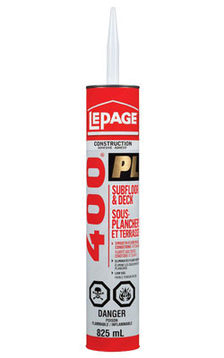 Adhesive - Sub-Floor & Deck - Beige - Cartridge / PL400