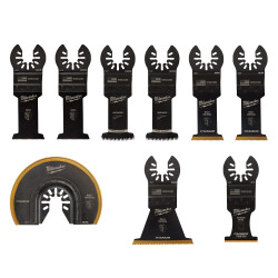 Milwaukee® OPEN-LOK™ 9PC MULTI-TOOL BLADE KIT