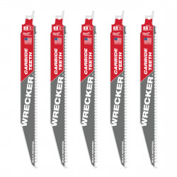 9" 6 TPI THE WRECKER™ with Carbide Teeth SAWZALL® Blade 5PK