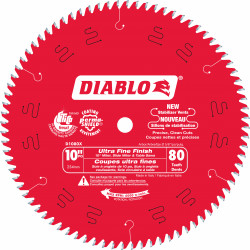 10 in. x 80 Tooth Ultra Finish Saw Blade