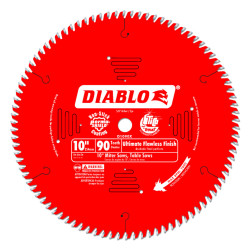 10" x 90 Tooth Ultimate Flawless Finish Saw Blade
