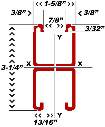 Strut Dimensions