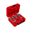 One-Piece Carbide Hole Cutter Set: 8PC