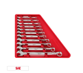 11pc SAE Combination Wrench Set