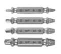 M2 Steel Screw Extractor Set 4PC