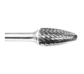 1/4" PTA Premier Series Tree Shape Carbide Burr (Radius End)