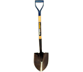 Round Point Shovel w/ Hollow Back D-Handle