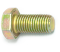 Hex Head Cap Screw 7/16" UNC - Grade 8 / Yellow Zinc