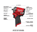 M12 FUEL™ Stubby 3/8 in. Impact Wrench Kit