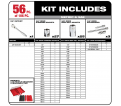 Socket Set - 1/4" & 3/8" - SAE & Metric / 48-22-9486 (106 PC)