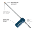 1/2 In. x 13 In. SDS-plus® Speed Clean™ Dust Extraction Bit