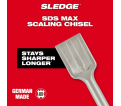 SDS MAX SLEDGE™ 2" Scaling Chisel