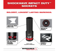 SHOCKWAVE™ Impact Duty™ Socket 1/2” Dr 15PC SAE PACKOUT™ Set
