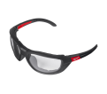 Clear High Performance Safety Glasses with Gasket