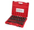 29PC SHOCKWAVE Impact Duty™ 1/2" Drive Metric Deep 6 Point Socket Set