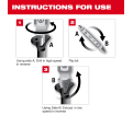 M2 Steel Screw Extractor Set 4PC