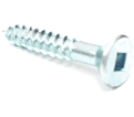 Flat Head #6 Robertson Wood Screws / Zinc (BULK)
