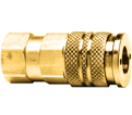 Coupler - Female Pipe - Brass / QD-INDAC Series