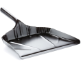 12" Metal Dustpan - Black