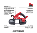 M18 FUEL™ Compact Band Saw (Tool Only)