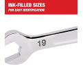 11pc Metric Combination Wrench Set