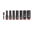 8PC SHOCKWAVE Impact Duty™ 3/8" Drive SAE Deep 6 Point Socket Set