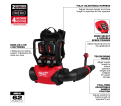 M18 FUEL™ Dual Battery Backpack Blower Kit