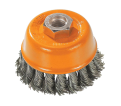 Knot-Twisted Wire Cup Brush - 3" x 5/8-11"