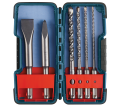 SDS-plus® Bulldog™ Rotary Hammer Bit Set