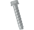 Hex Head TORPEDO® Bolt 1/4" - Galvanized Carbon Steel / UTB