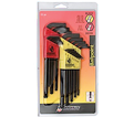 Hex Key Set - L-Wrench - Ball End - SAE/Metric - 22 pc / 20199 *BALLDRIVER