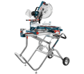 Gravity-Rise Miter Saw Stand with Wheels