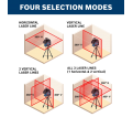 360⁰ Three-Plane Leveling and Alignment-Line Laser