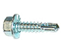 Hex Washer Head 10-16 x 3/4" TEKS® Self-Drilling Fasteners / Electro-Zinc Plating