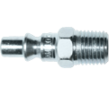 Interchange Nipple - 1/4" to 1/4m NPT - Steel / CP37